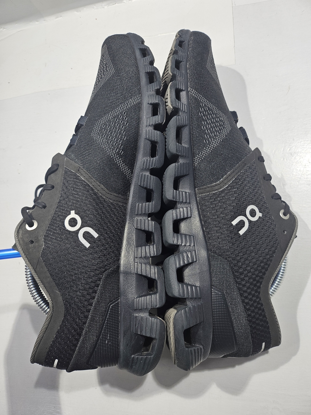 ON RUNNING CLOUD X ATHLETIC SHOES BLACK/ASPHALT MEN'S SIZE 10 - Picture 13 of 14